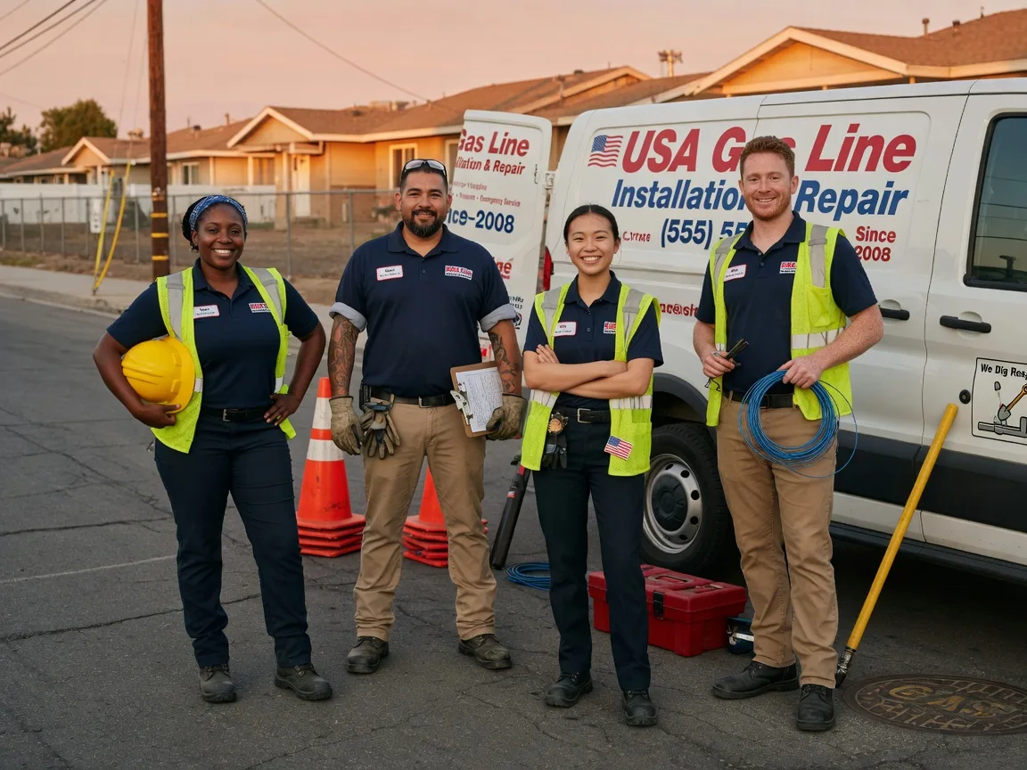 Gas Line Installation company in Spanaway, WA